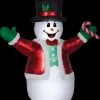 Morris Airblown Giant Luxe Snowman Inflatable Prop -Halloween Horror Decorations Shop airblown giant luxe snowman inflatable prop 15813457477680