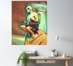 The Horror Dome Alien Mind Control Poster -Halloween Horror Decorations Shop alien mind control poster 29931189960752