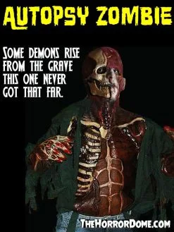 The Horror Dome "Autopsy Zombie" HD Studios Pro Costume -Halloween Horror Decorations Shop autopsy zombie hd studios pro halloween costume 14327824646192