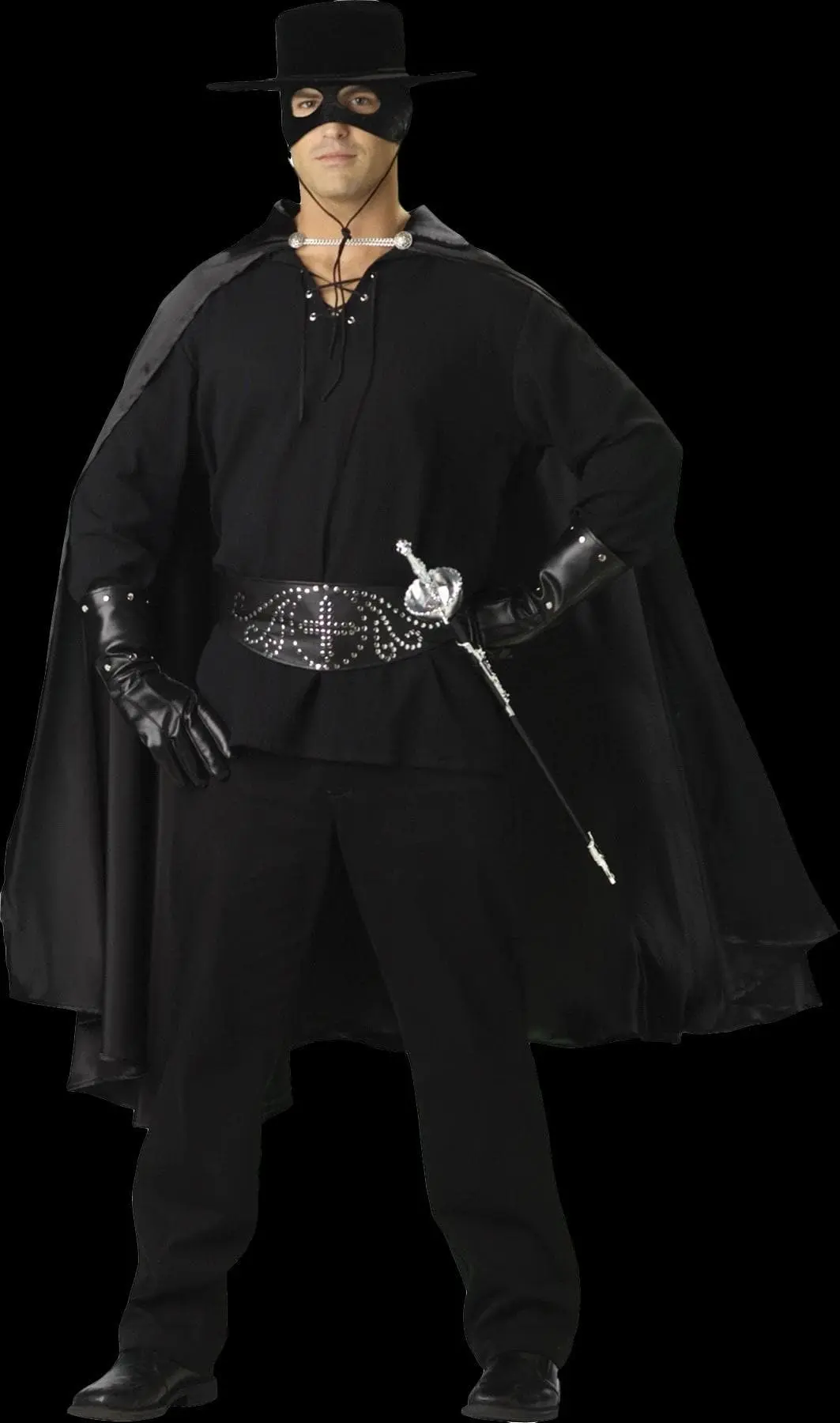 Morris "Bandido" Costume - Adult/Black 3 Morris "Bandido" Costume - Adult/Black
