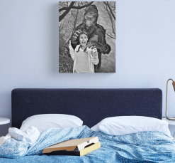 The Horror Dome Bigfoot Canvas Print -Halloween Horror Decorations Shop bigfoot canvas print 29934367113264