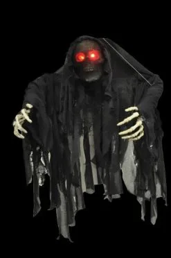 Morris "Black Wrapped Ghoul" Hanging Halloween Decoration