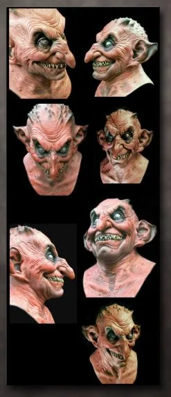The Horror Dome "Cerebus The Demented Troll" HD Studios Pro Mask -Halloween Horror Decorations Shop cerebus the demented troll hd studios pro halloween mask 28751412428848