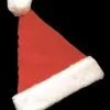 Morris "Classic Santa Hat - Deluxe Plush" Christmas Costume Accessory