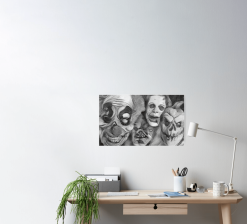 The Horror Dome Clownin Around Poster -Halloween Horror Decorations Shop clownin around poster 29931445452848