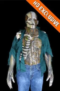 The Horror Dome "Decayed Zombie" HD Studios Pro Costume -Halloween Horror Decorations Shop decayed zombie hd studios pro halloween costume 8179794753