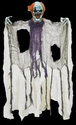 Morris "Devil Clown" Hanging Halloween Decoration - 36"