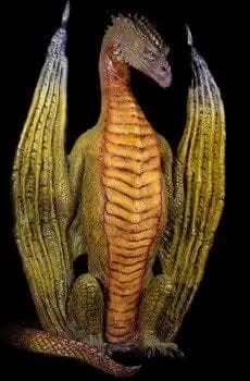 Distortions "Dragon" Professional Halloween Prop - 8 Foot Tall