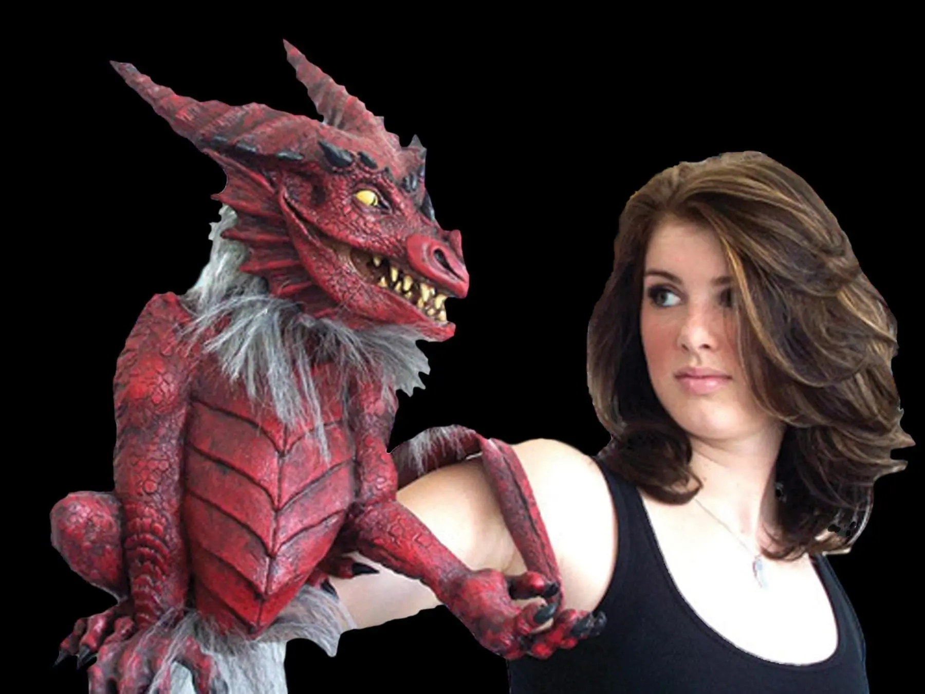 Morris "Dragon Puppet" Halloween Prop 3 Morris "Dragon Puppet" Halloween Prop