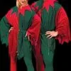 Morris "Elf Costume Set - Velvet Hat And Shoes" Christmas Costume -Halloween Horror Decorations Shop elf costume set velvet hat and shoes christmas costume 14203983396912