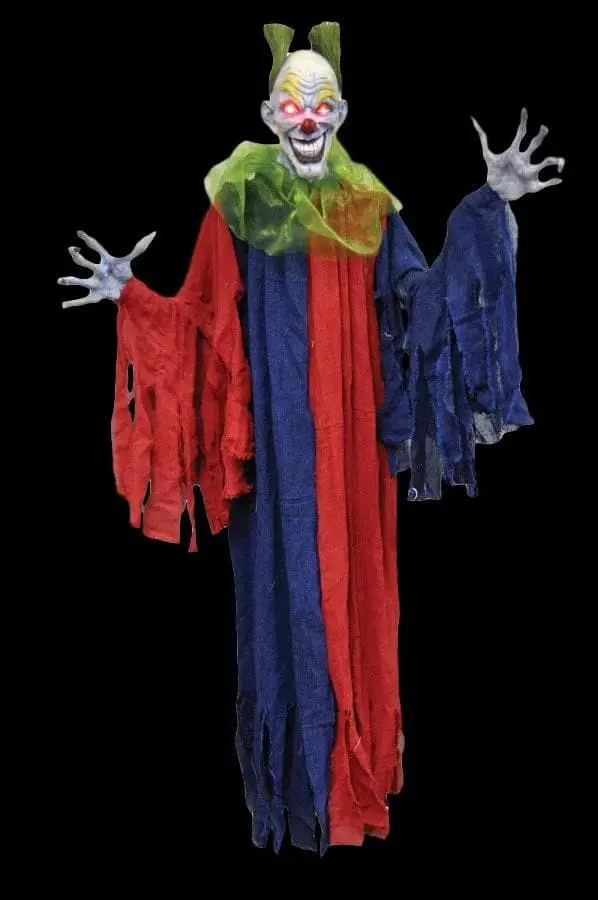Morris "Evil Clown" Hanging Halloween Decoration - 60 Inch 3 Morris "Evil Clown" Hanging Halloween Decoration - 60 Inch