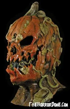 The Horror Dome "Evil Trick Or Treat Pumpkin" HD Studios Pro Mask -Halloween Horror Decorations Shop evil trick or treat pumpkin hd studios pro halloween mask 7289752387632