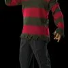 Morris "Freddy Krueger Sweater" Costume -Halloween Horror Decorations Shop freddy krueger sweater official movie halloween costume 28730804731952