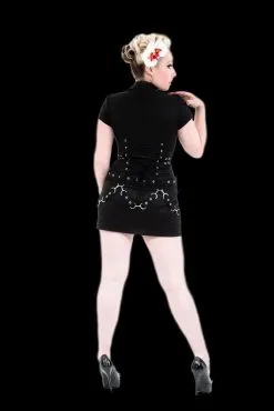 The Horror Dome "Gothic Asylum Mini Dress" HD Hollywood Costume -Halloween Horror Decorations Shop gothic asylum mini dress hd studios hollywood halloween costume 14209648590896