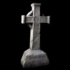 Distortions "Gothic Gravestone" Electric Animated Graveyard Prop