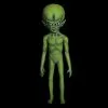 Distortions "Green Martian" Alien Prop -Halloween Horror Decorations Shop green martian alien prop 28756735164464