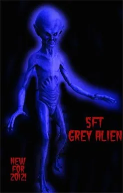 The Horror Dome "Grey Alien" Movie-Quality Professional Prop