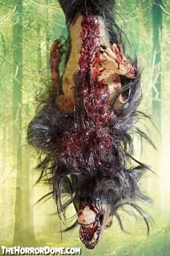 The Horror Dome Gutted Baby Werewolf Hanging Prop -Halloween Horror Decorations Shop gutted baby werewolf hanging prop 15068683927600