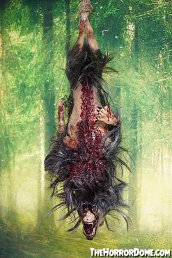 The Horror Dome Gutted Baby Werewolf Hanging Prop -Halloween Horror Decorations Shop gutted baby werewolf hanging prop 15068684058672