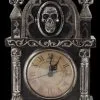 Morris Haunted Raven Clock Animated Prop