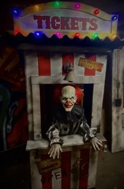 Dead Farm Productions Haunted Ticket Booth Halloween Animatronic