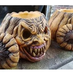 Morris "Jack O Lantern Candy Bowl" Halloween Decoration 8 Morris "Jack O Lantern Candy Bowl" Halloween Decoration -Halloween Horror Decorations Shop jack o lantern candy bowl halloween decoration 13253394625