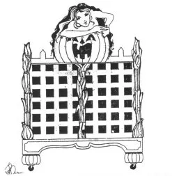 Morris "Jack O Lantern Girl" Halloween Illusion Plans