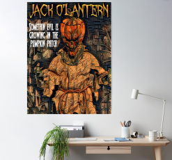 The Horror Dome Jack O'Lantern Poster -Halloween Horror Decorations Shop jack o lantern poster 29931694784560