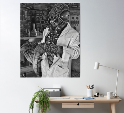 The Horror Dome Lab Experiment Poster -Halloween Horror Decorations Shop lab experiment poster 29931833131056