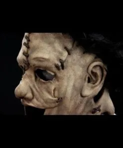 CFX "Leather Hood" Silicone Mask -Halloween Horror Decorations Shop leather hood silicone halloween mask with hair 20360382593