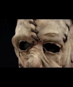 CFX "Leather Hood" Silicone Mask -Halloween Horror Decorations Shop leather hood silicone halloween mask with hair 20360382849