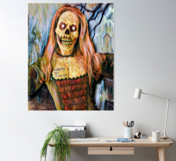 The Horror Dome Lenore Poster -Halloween Horror Decorations Shop lenore poster 29931760484400