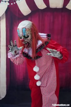 The Horror Dome "Movie Clown Suit In Red" Costume -Halloween Horror Decorations Shop movie clown suit halloween costume 28432173400112