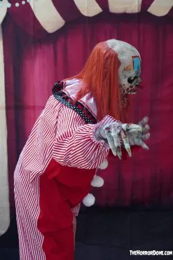 The Horror Dome "Movie Clown Suit In Red" Costume -Halloween Horror Decorations Shop movie clown suit halloween costume 28432173498416