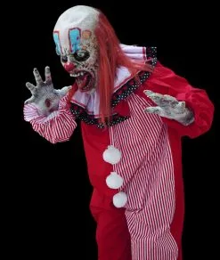 The Horror Dome "Movie Clown Suit In Red" Costume