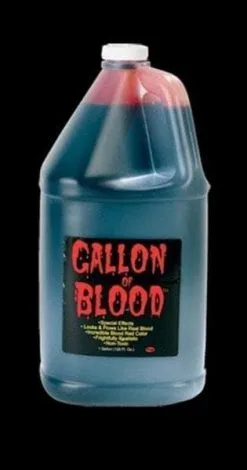 Morris "Movie-Quality Blood - 1 Gallon Jug" Halloween Prop