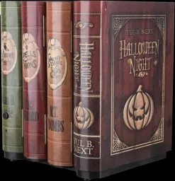 Morris "Moving Haunted Books" Animated Halloween Prop