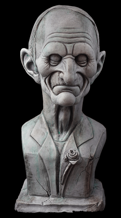 The Horror Dome "Madam And Master Macy Ghostly Manor Busts" HD Exclusive Halloween Decoration 5 The Horror Dome "Madam And Master Macy Ghostly Manor Busts" HD Exclusive Halloween Decoration - Image 3