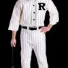 Morris "Old Time Baseball Player" Costume 2 Morris "Old Time Baseball Player" Costume -Halloween Horror Decorations Shop old time baseball player value halloween costume 14203799830576