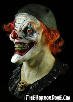 The Horror Dome "Palooka The Clown" HD Studios Pro Mask -Halloween Horror Decorations Shop palooka the clown hd studios pro halloween mask 8703939137