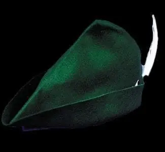 Morris "Peter Pan Elf Hat - Green Felt" Halloween Costume Accessory 3 Morris "Peter Pan Elf Hat - Green Felt" Halloween Costume Accessory