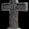 Morris RIP Cross Tombstone -Halloween Horror Decorations Shop rip cross tombstone 15586936946736