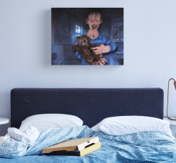 The Horror Dome Robbie Rotten Canvas Print