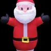 Morris "Santa" Inflatable Christmas Decoration - 4 Foot Tall