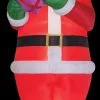 Morris "Santa With Gifts - 16 Foot Tall" Air-Blown Inflatable Halloween Decoration