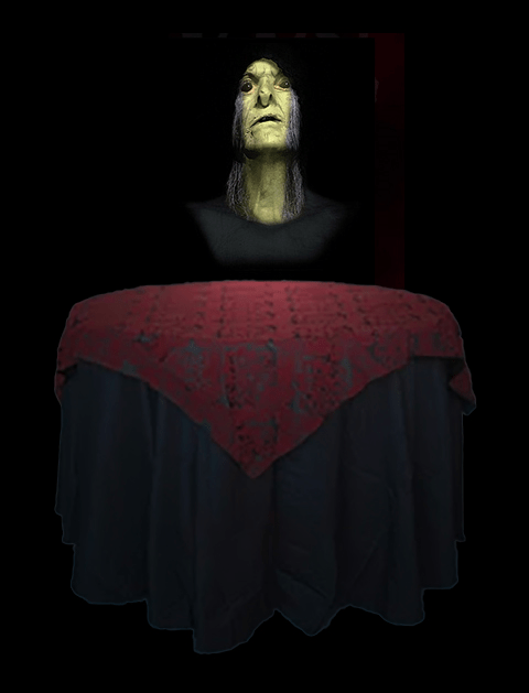 Night Frights Seance Table Professional Animated Halloween Decoration 3 Night Frights Seance Table Professional Animated Halloween Decoration