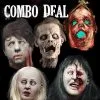 The Horror Dome "Severed Heads Halloween Props" - 5x Package Deal -Halloween Horror Decorations Shop severed heads halloween props 5x package deal 28845755400240