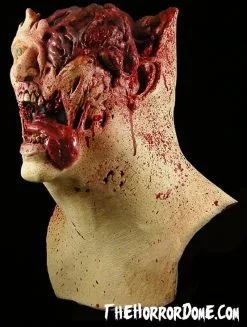 The Horror Dome "Shotgun Blast Head" HD Studios Pro Mask -Halloween Horror Decorations Shop shotgun blast head hd studios pro halloween mask 7264845594672