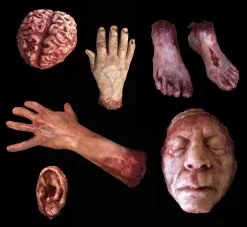 SpellBound FX And Art "Silicone Body Parts" Gory Halloween Props- Package Deal