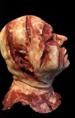 SpellBound FX And Art "Silicone Severed Head" Gory Halloween Prop